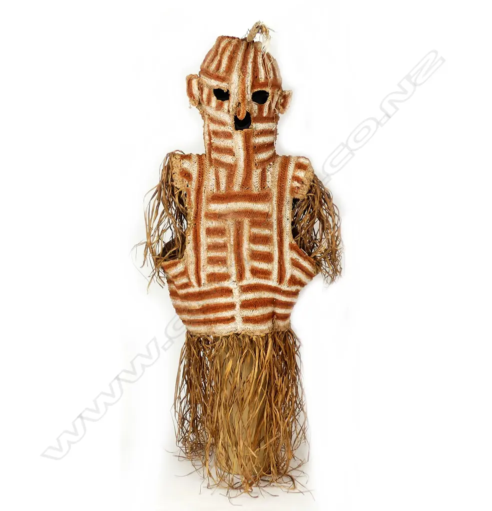 An Asmat ceremonial dance costume Image 1++