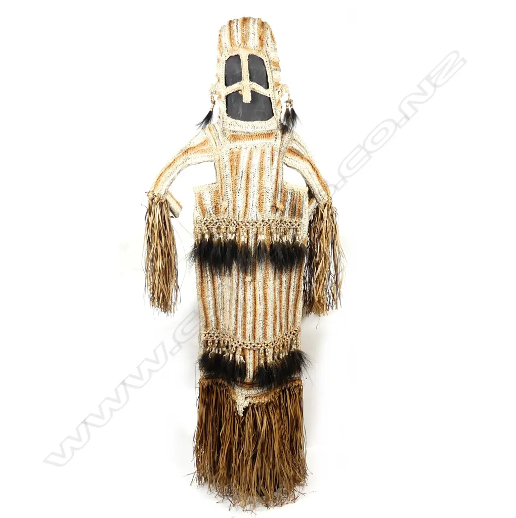 An Asmat ceremonial dance costume Image 1++