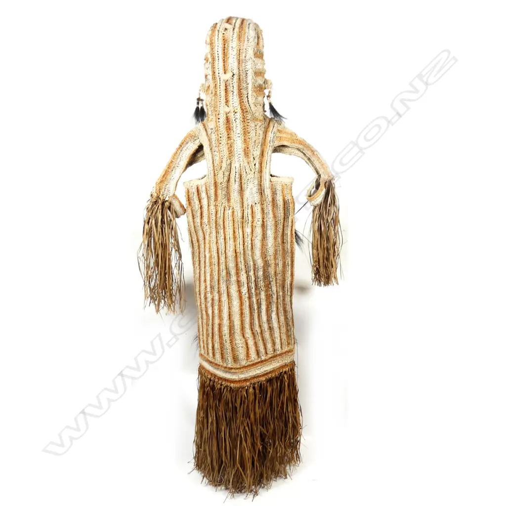 An Asmat ceremonial dance costume Image 1++