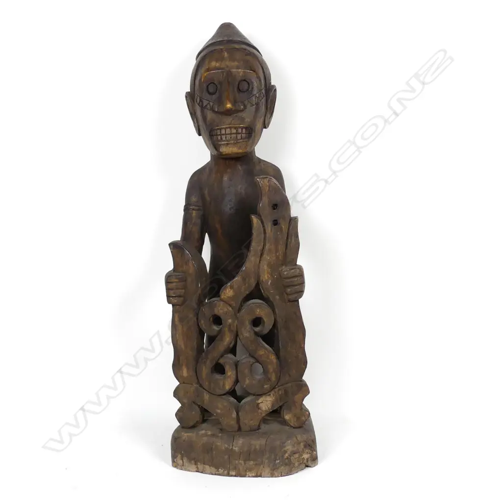 An Indonesian ancestral statue (korwar) Image 1++