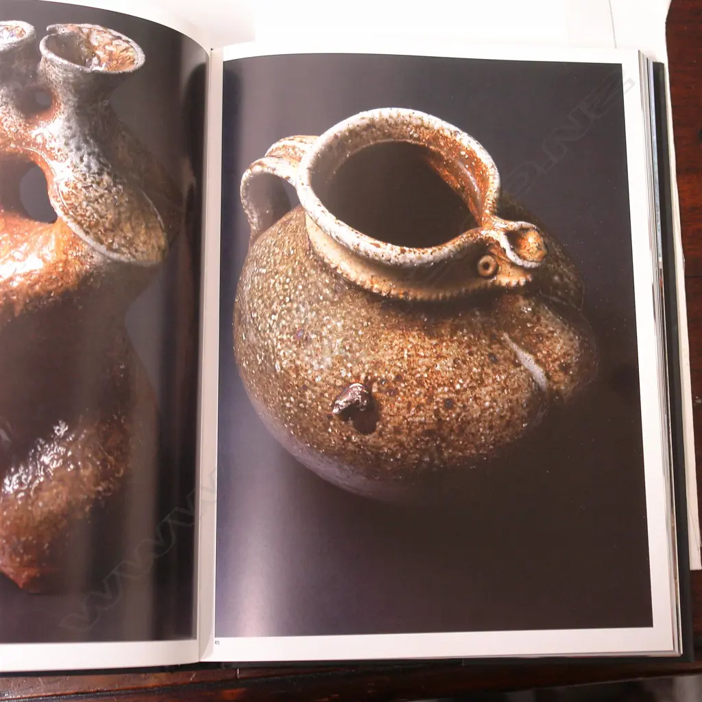 Barry Brickell 'Fatso' salt glazed large jug Image 1++