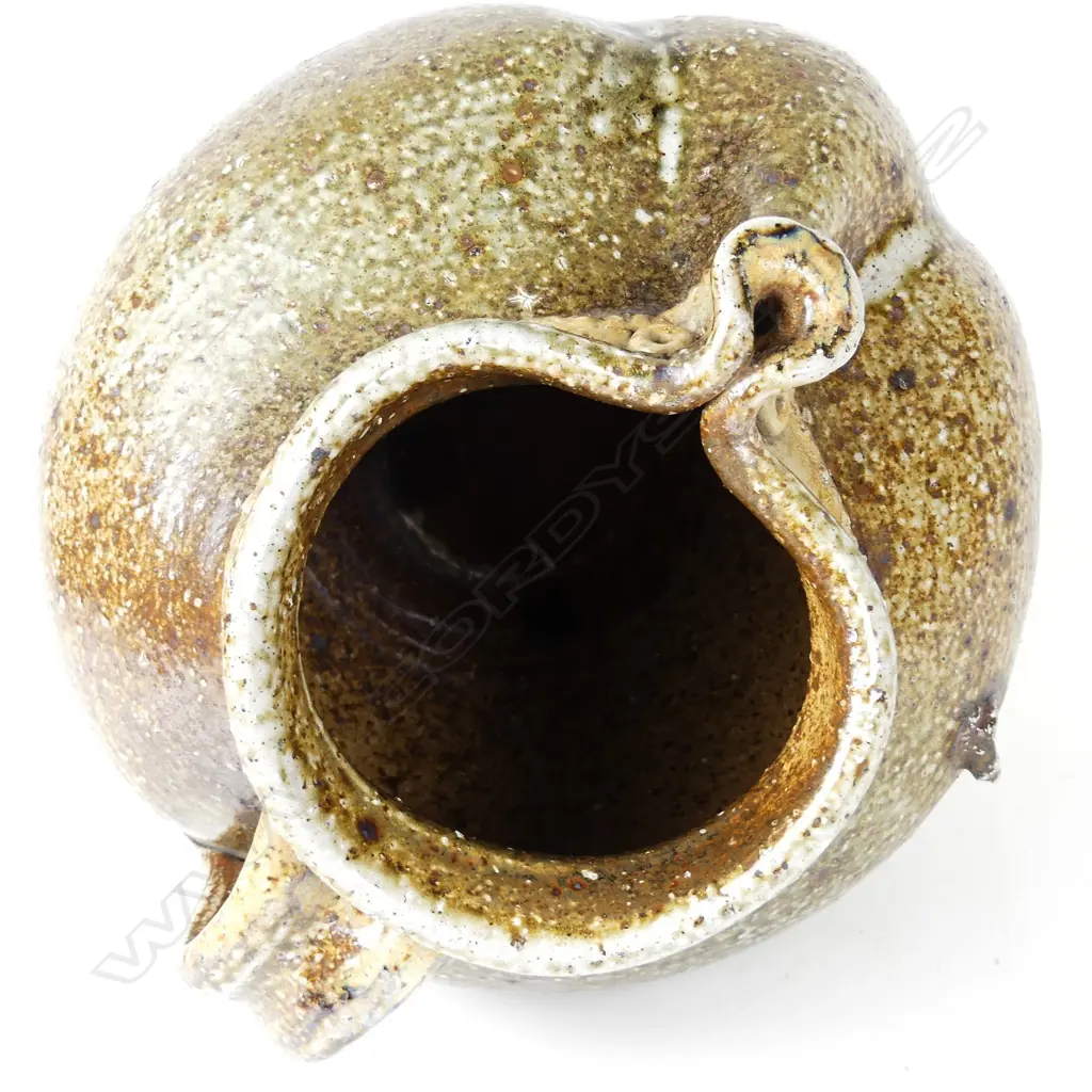 Barry Brickell 'Fatso' salt glazed large jug Image 1++