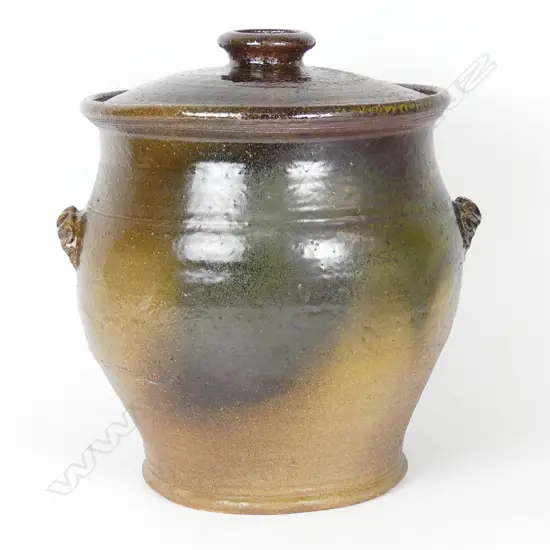 Barry Brickell large floor storage pot