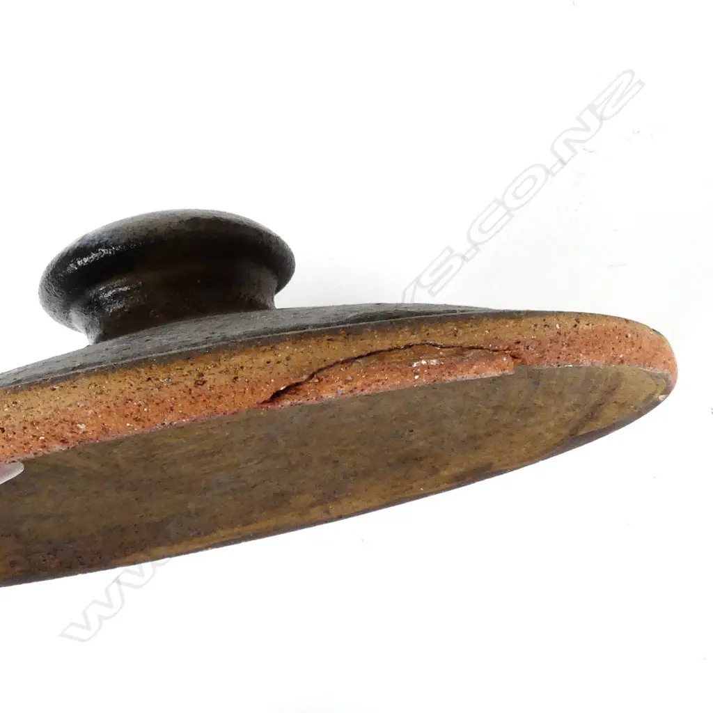 Barry Brickell large lidded floor pot Image 1++