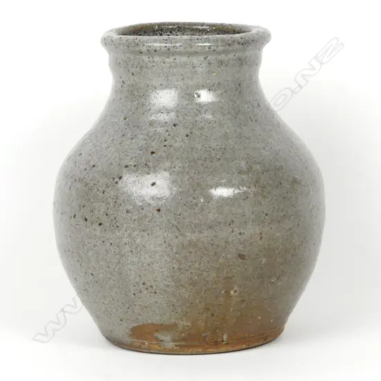 Barry Brickell grey glaze vase