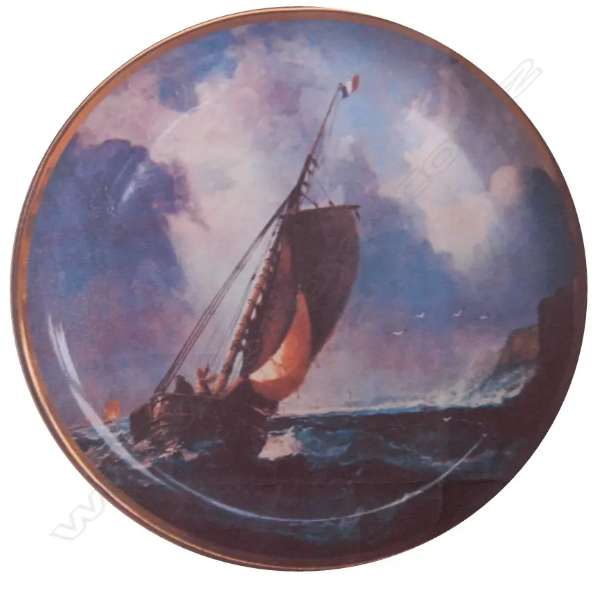 An uncommon Crown Lynn pictorial plate Image 1++