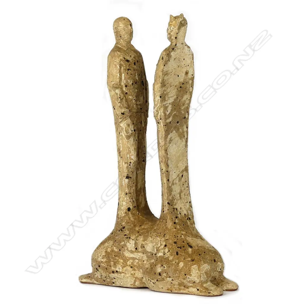 John Roy untitled double figure sculpture Image 1++