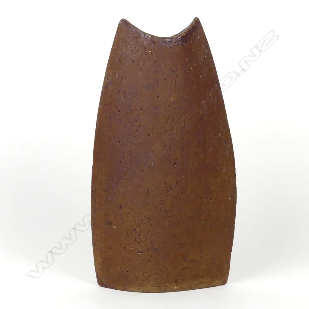 Jim Greig stoneware tapered vase Image 1++