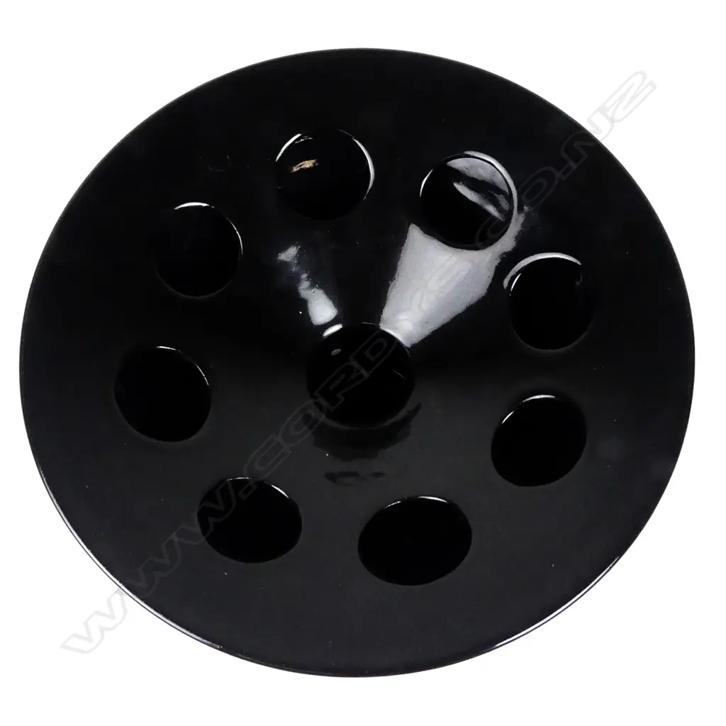 Two John Parker black flared bowls Image 1++