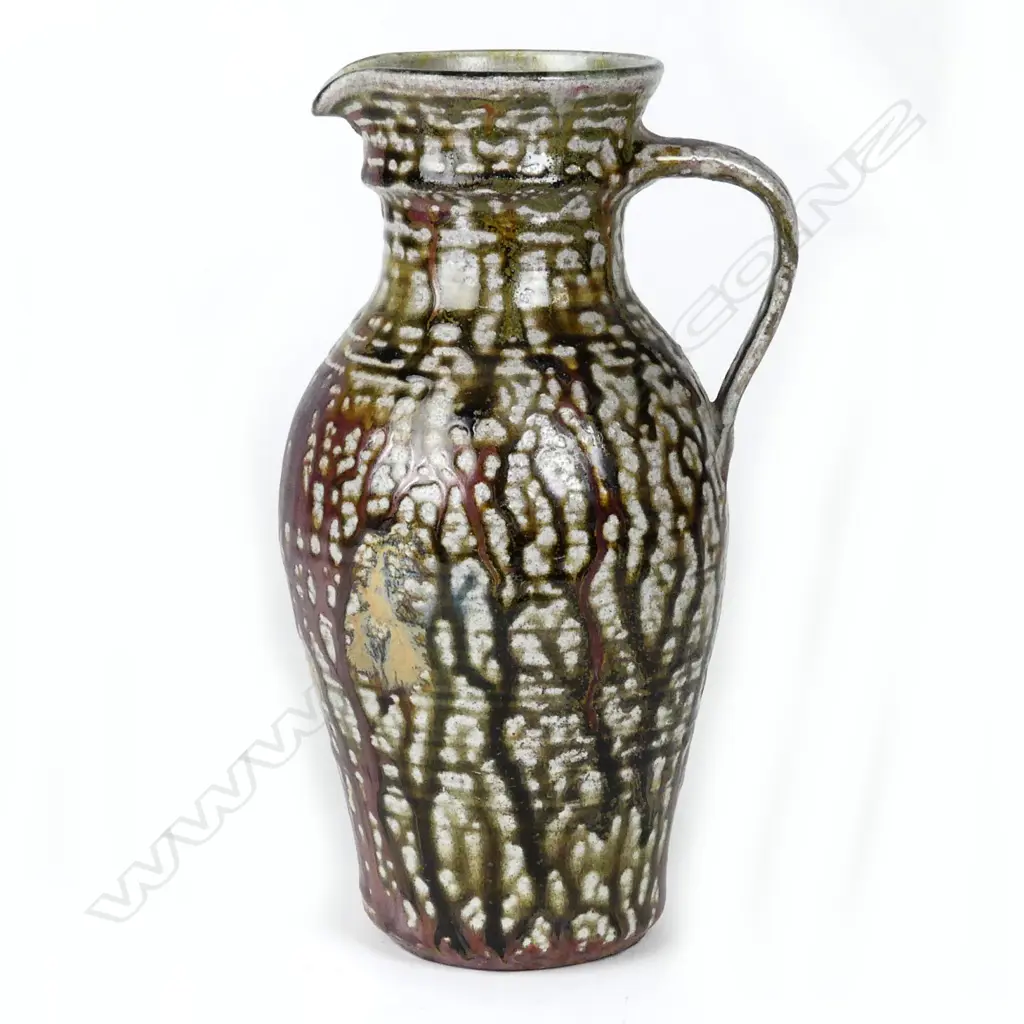 Yvonne Rust salt glazed jug Image 1++