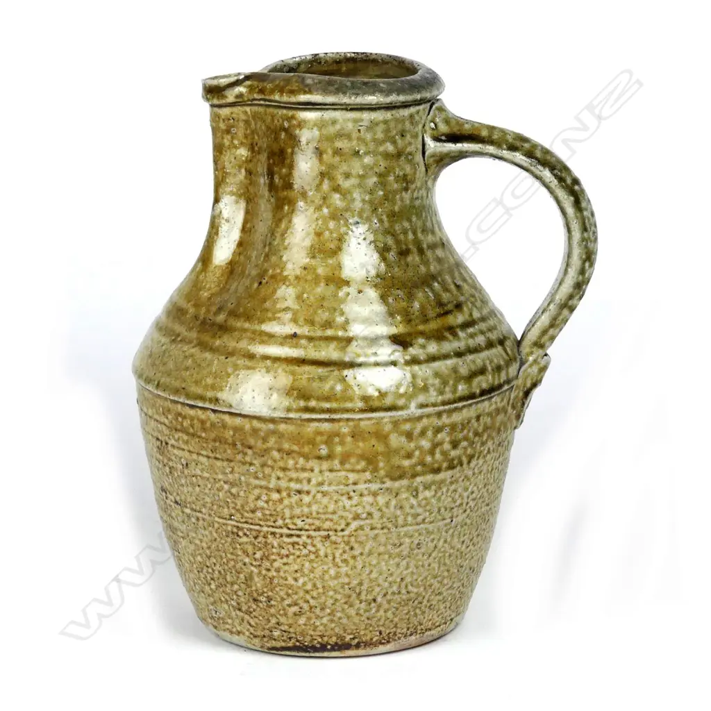 Andrew van der Putten salt glazed jug Image 1++