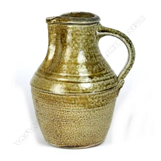 Andrew van der Putten salt glazed jug