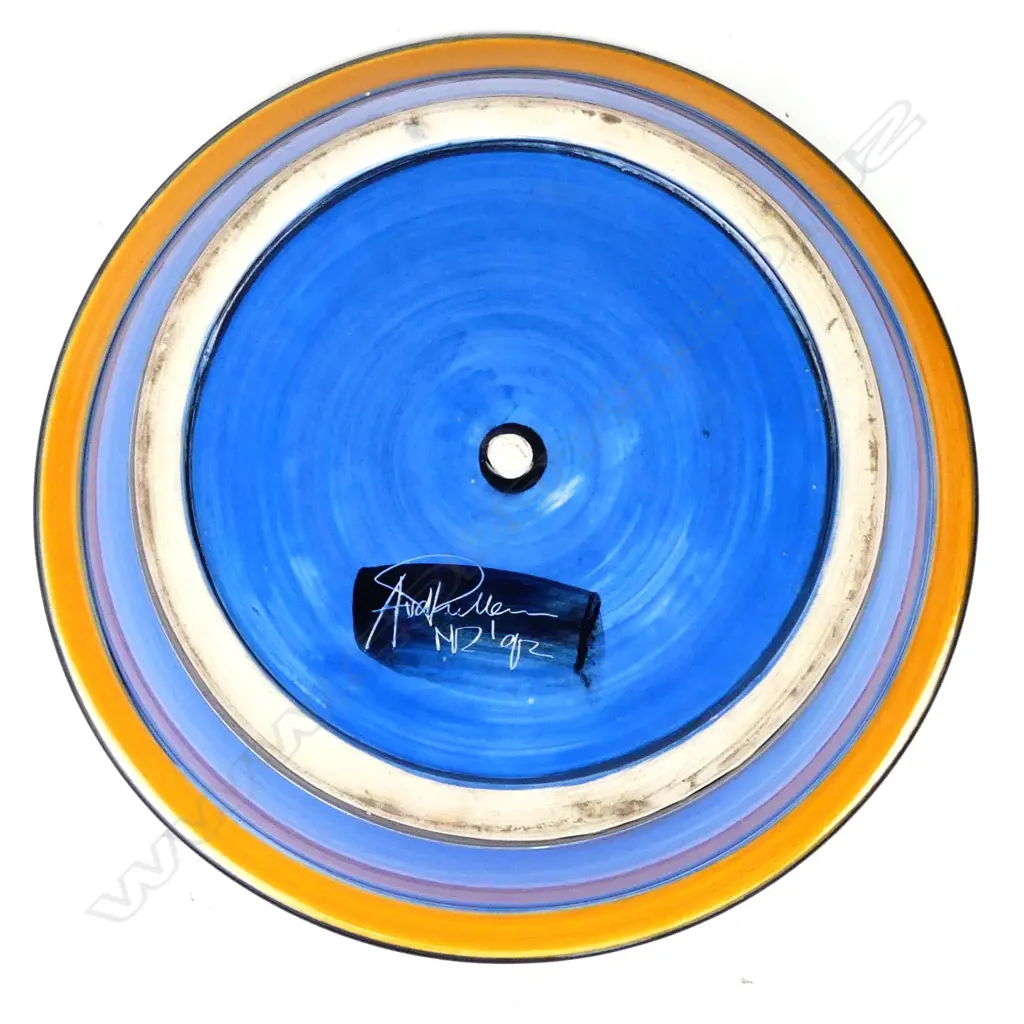 Andrew van der Putten colourful glazed decorated bowl Image 1++