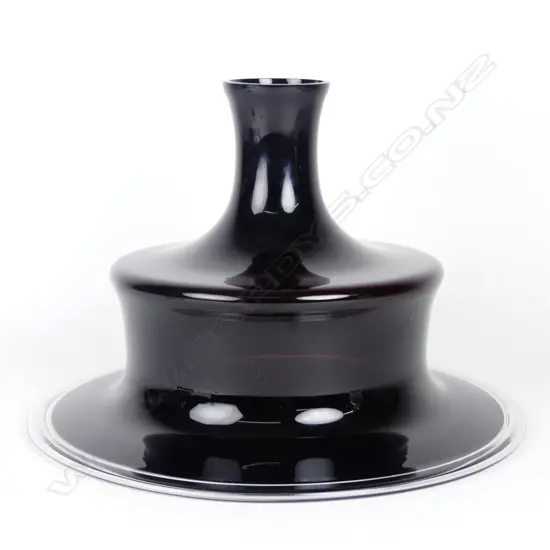 A Holmegaard glass lampshade