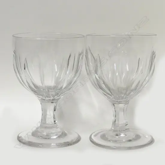 A pair of Georgian rummers