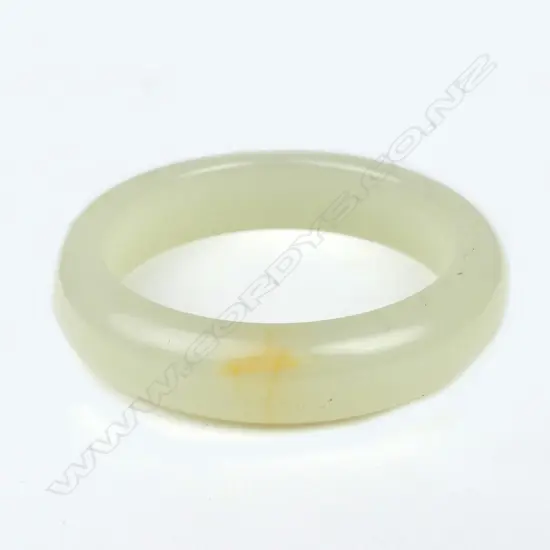 An old Chinese 'mutton fat' jade bangle