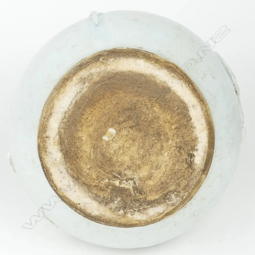 An Oriental celadon glazed spherical vase Image 1++