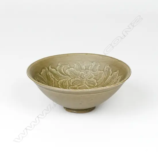 A Chinese Ming celadon bowl