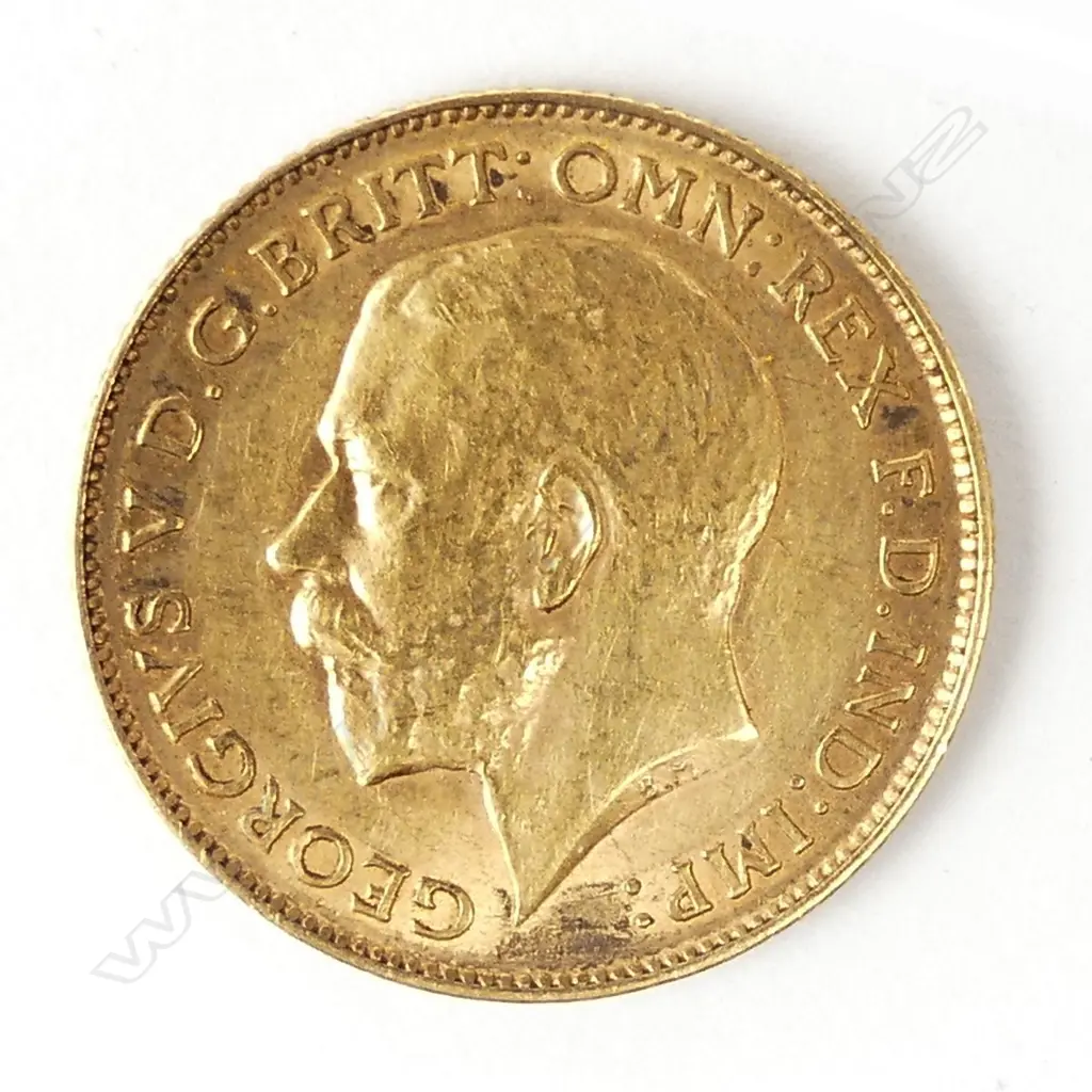 1/2 GOLD SOVEREIGN Image 1++