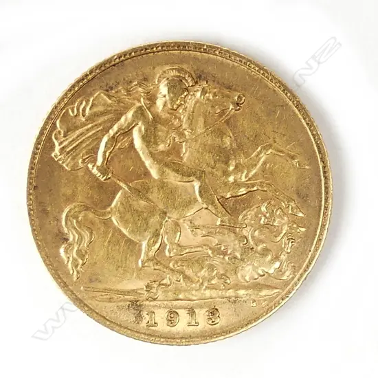 1/2 GOLD SOVEREIGN