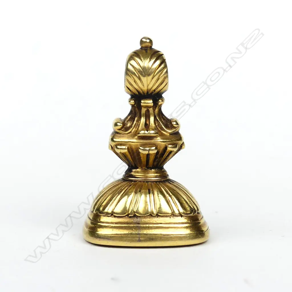 A Victorian 15ct gold and bloodstone seal Image 1++