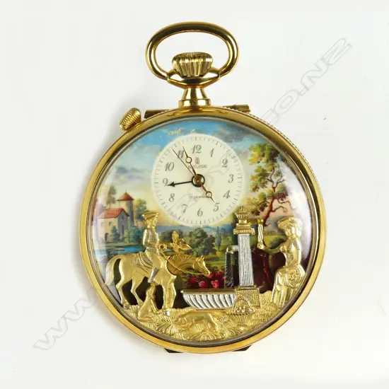 A Charles Reuge à Saint Croix musical automata alarm pocket watch