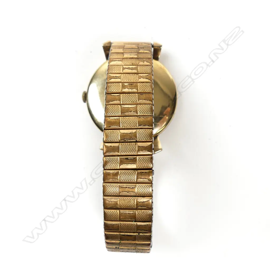 A gents 9ct gold 1950s Roidor wristwatch Image 1++