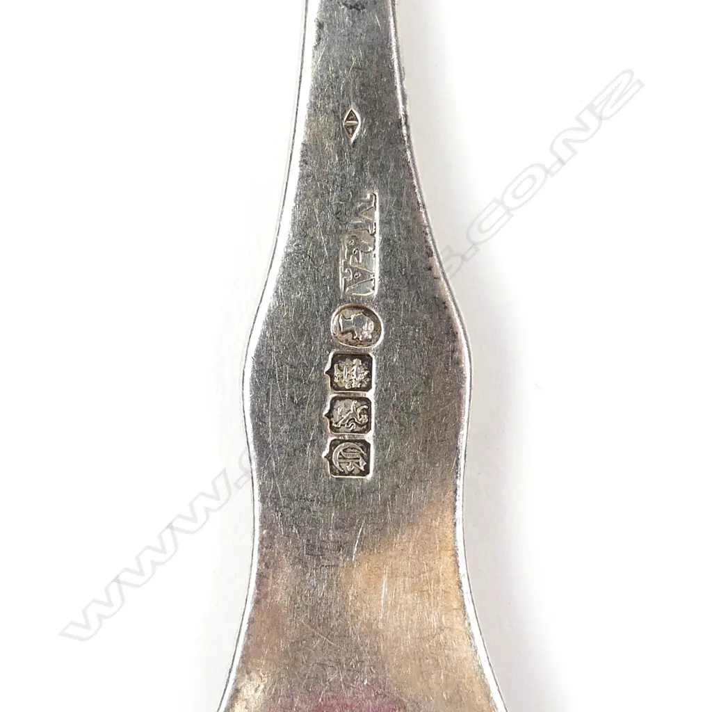 Four Scottish silver forks Image 1++