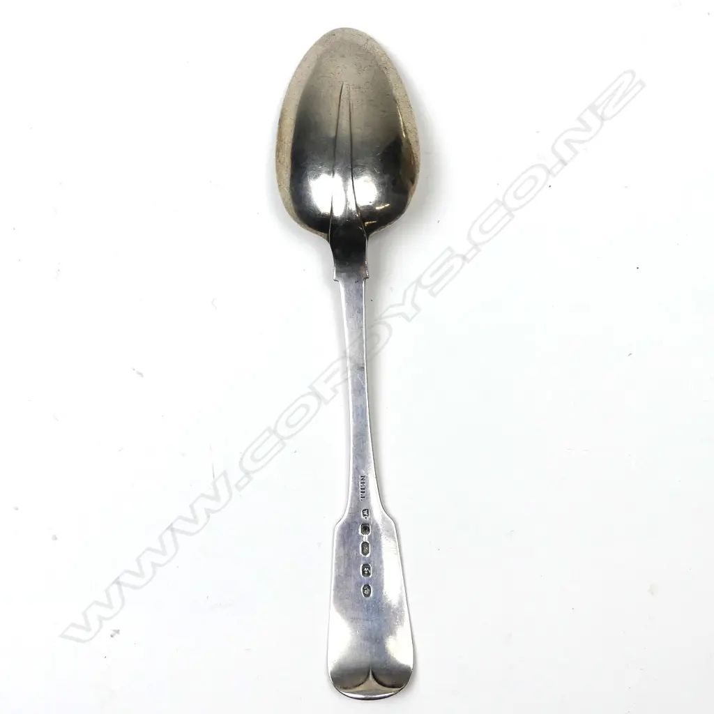 A George IV Irish silver tablespoon Image 1++