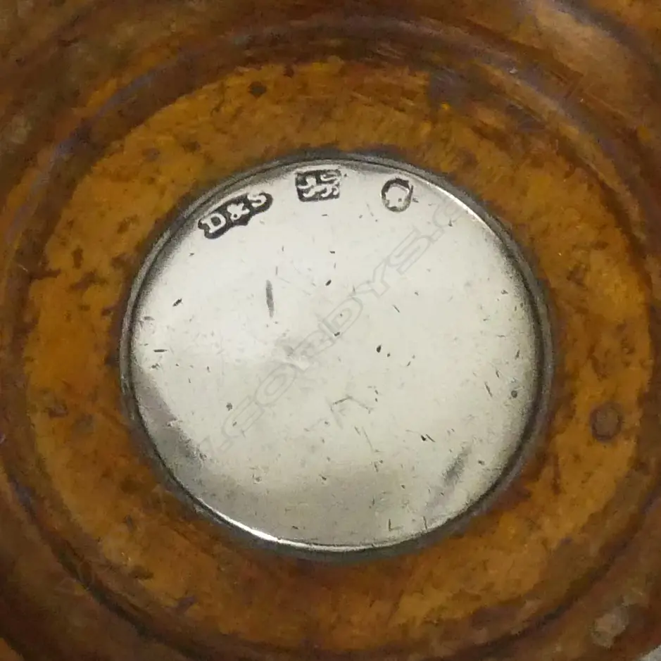 A Victorian silver plated decanter/bottle coaster Image 1++