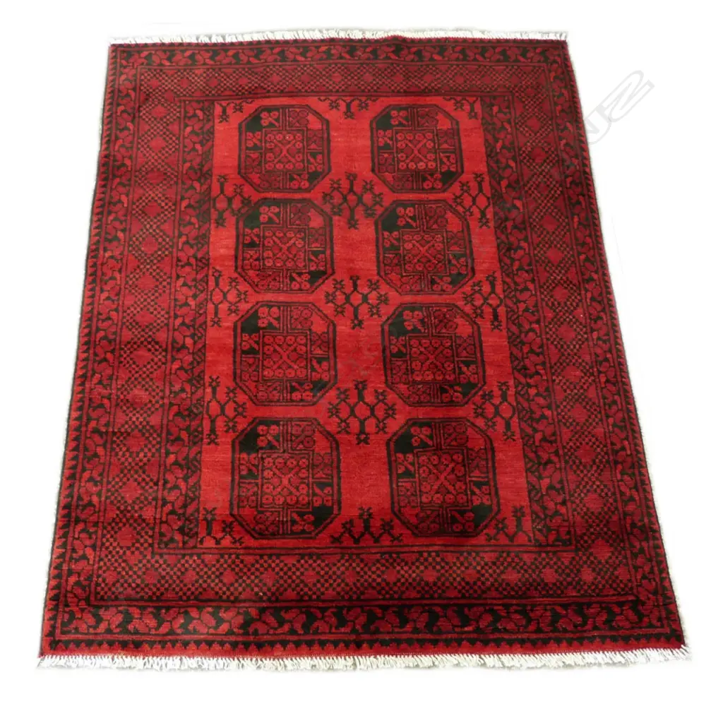 An Afghan hand knotted carpet Image 1++