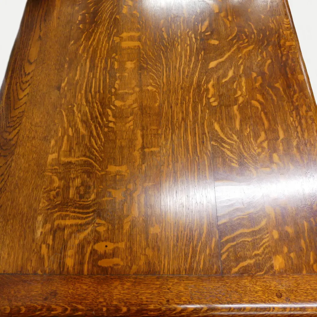 An early 1900s oak double pedestal desk Image 1++