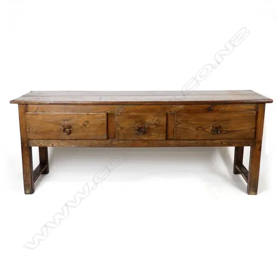 A French country fruitwood dresser