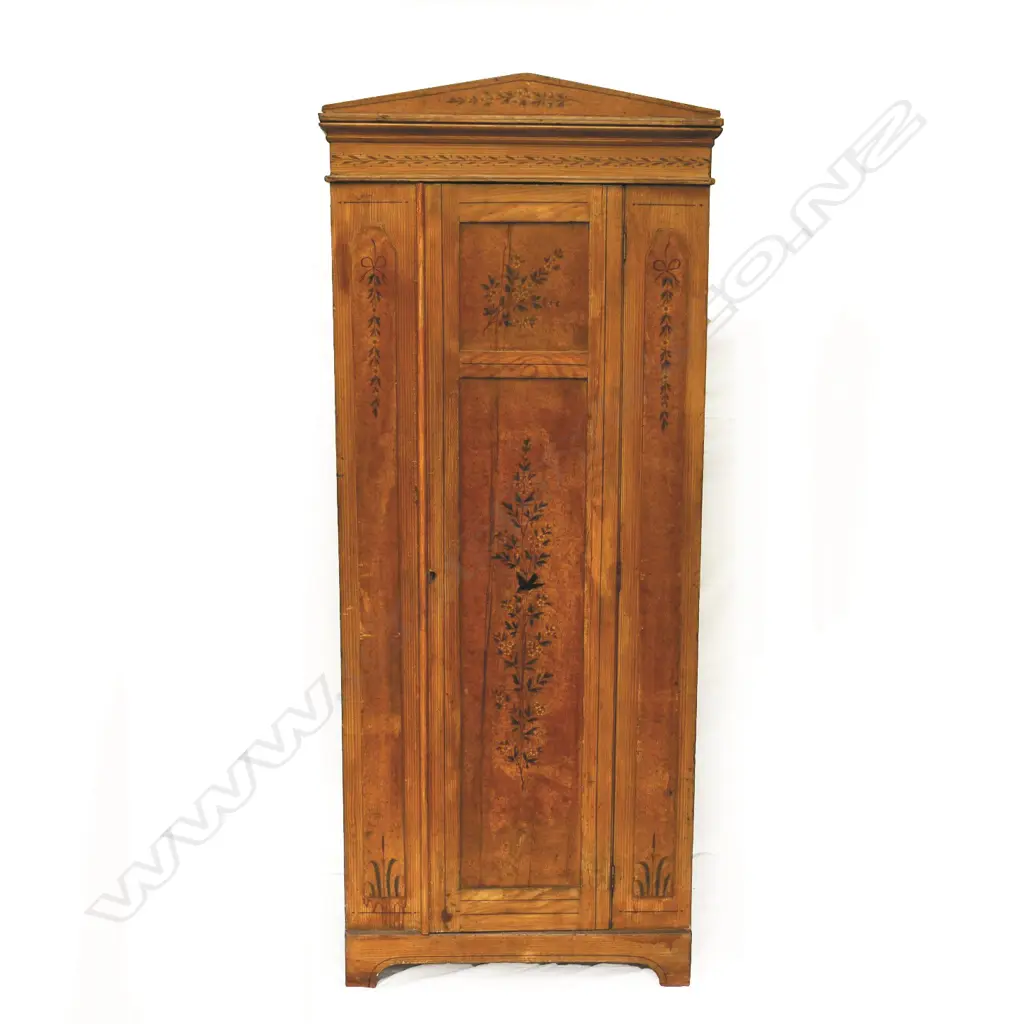 A 19thC pine cupboard Image 1++
