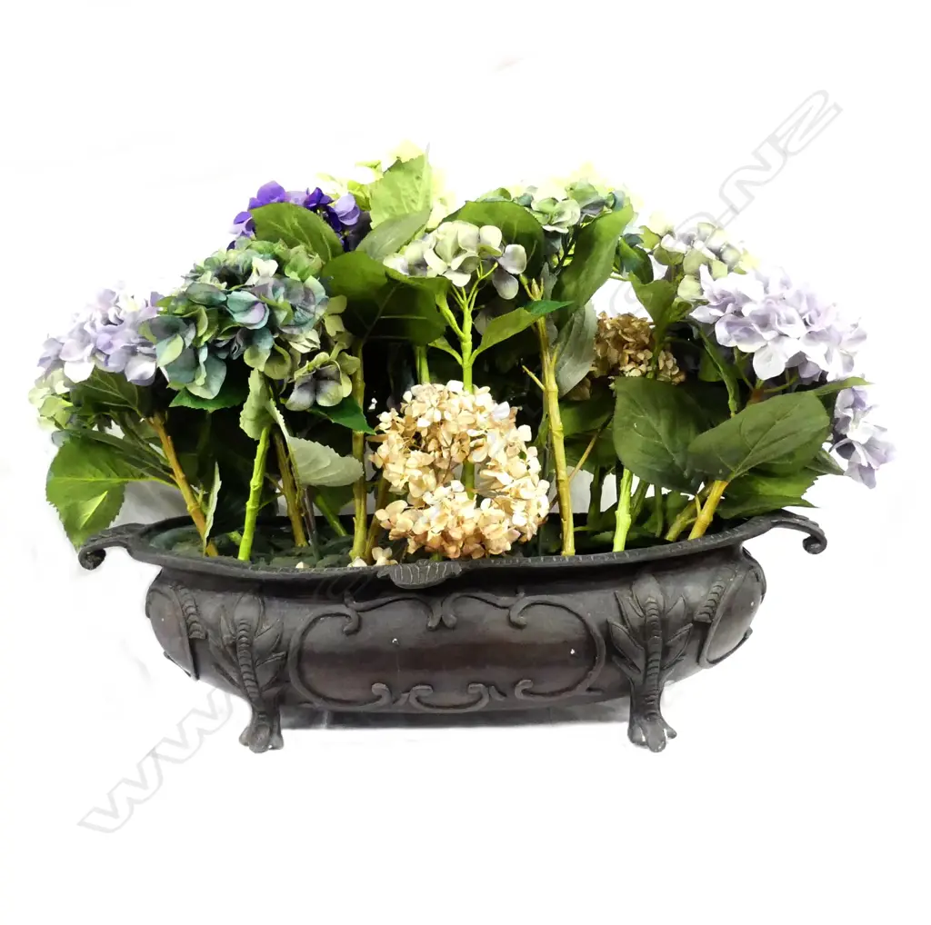 A cast iron French style plant trough Image 1++