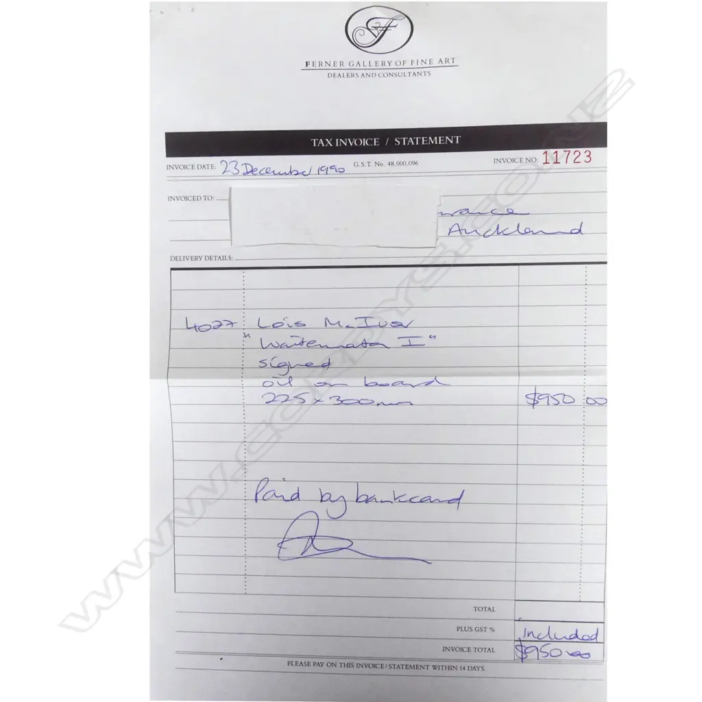 Lois McIvor (1930-2017) Image 1++