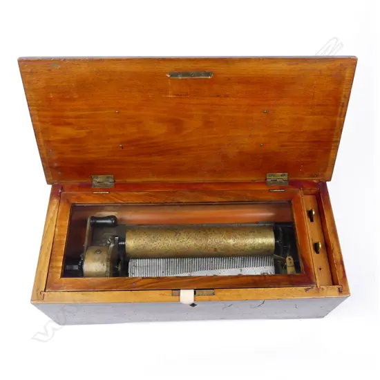 A 19thC French music box