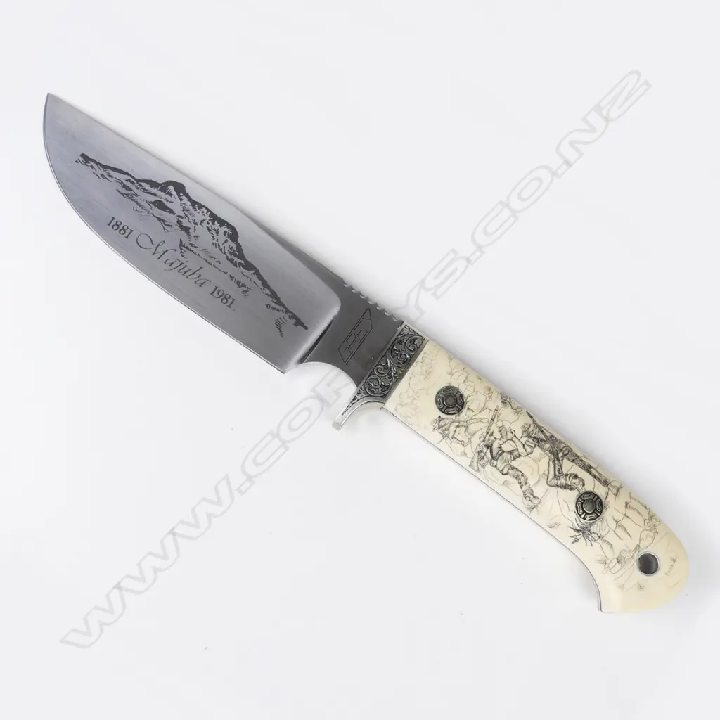 A quality 1981 Majuba (Transvaal) Centennial knife Image 1++