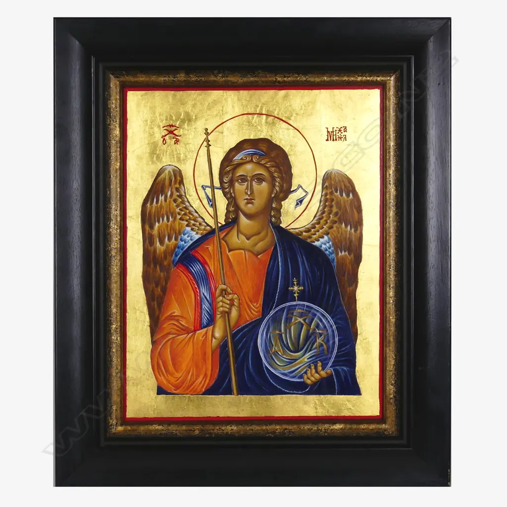 Maria Manuela Guerreiro icon painting of 'the Archangel Michael' Image 1++