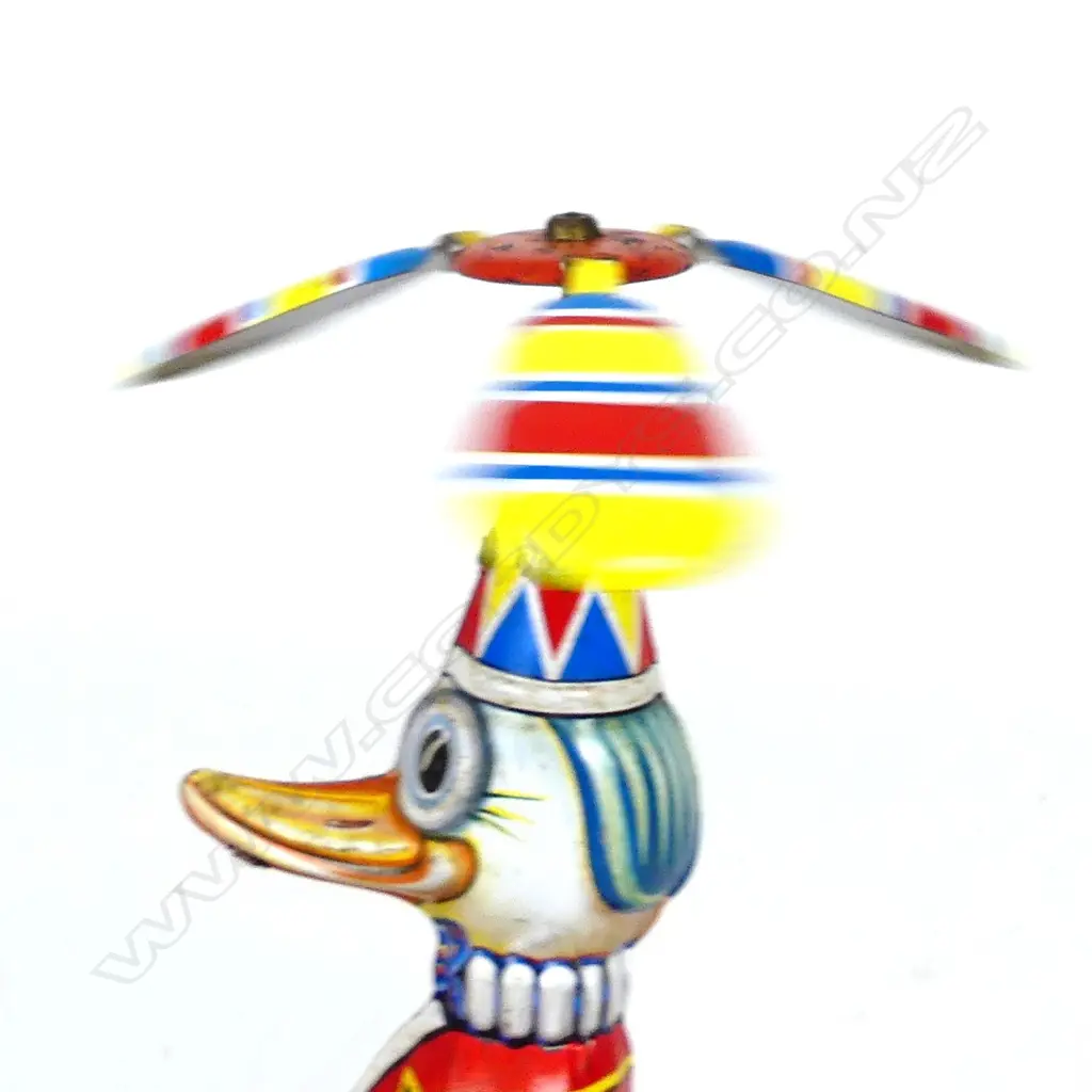 A West German tinplate toy helicopter duck Image 1++