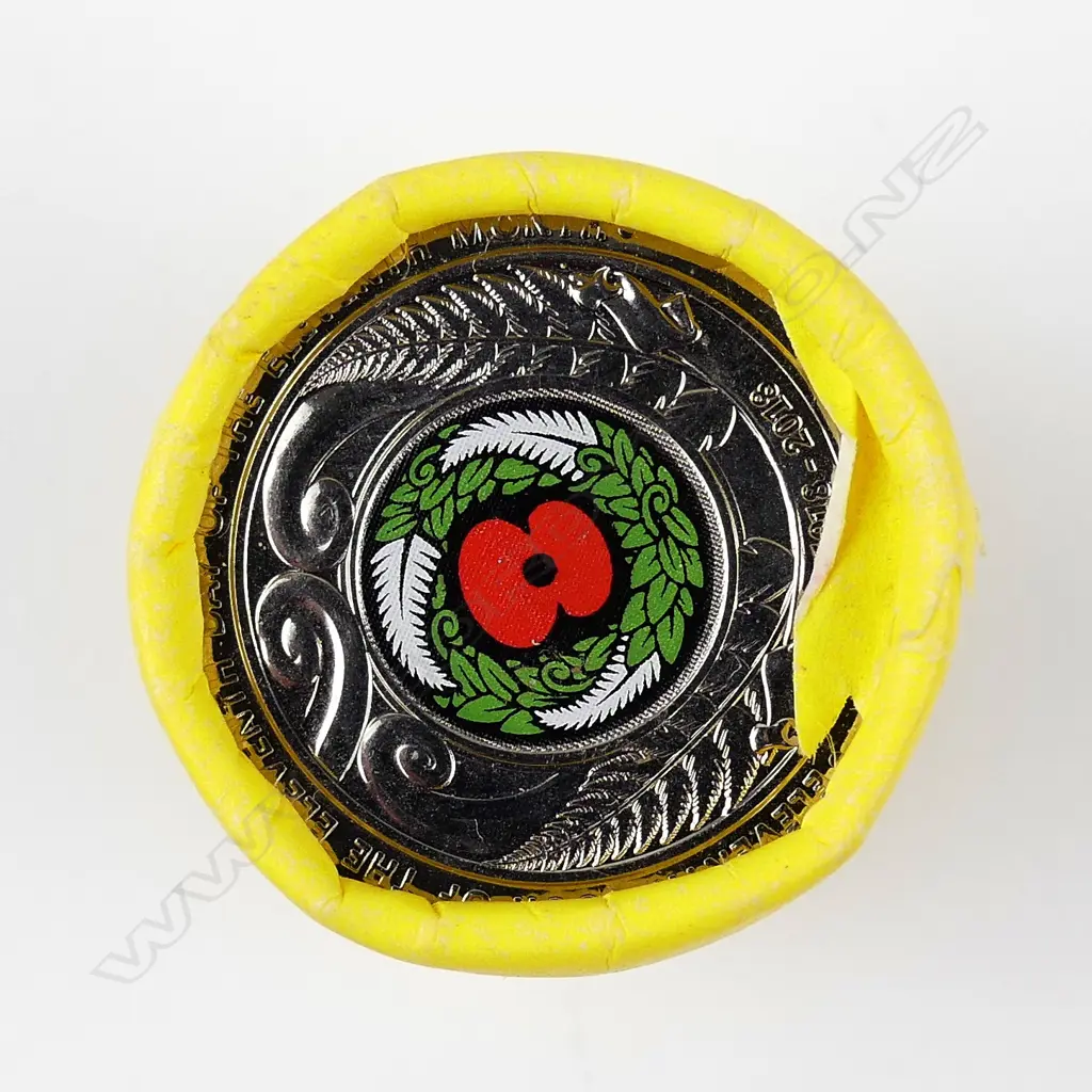 A mint roll of 20 2018 50 cents Armistice coins Image 1++