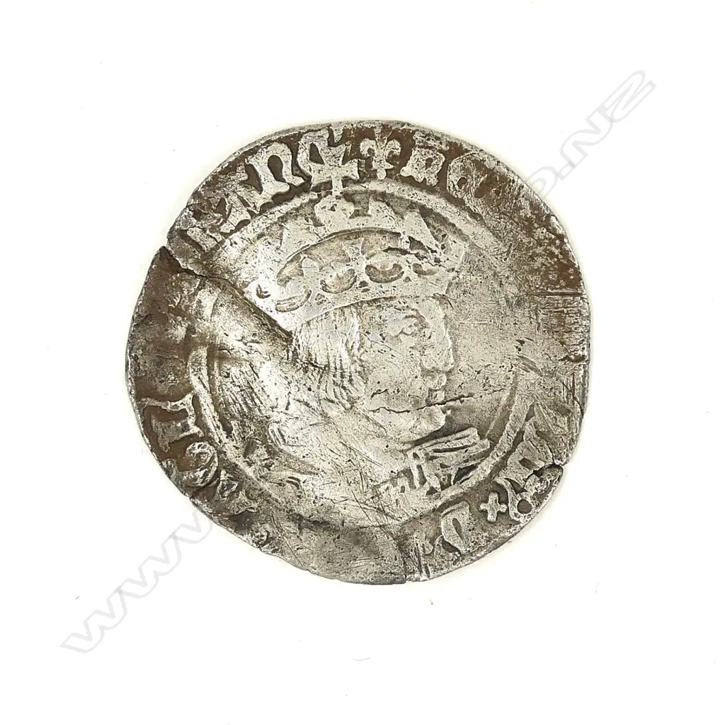 A Henry VIII silver groat Image 1++