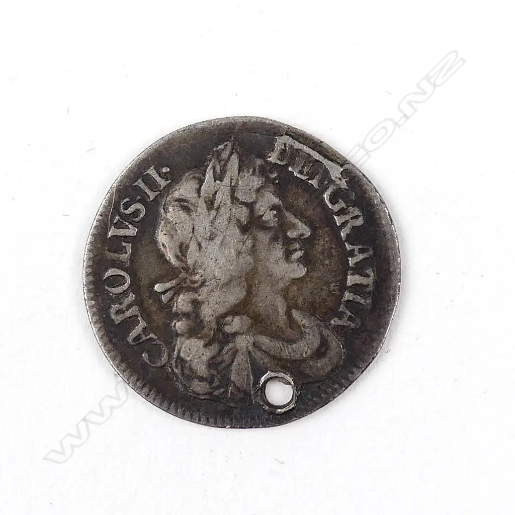 A Charles II silver coin Image 1++
