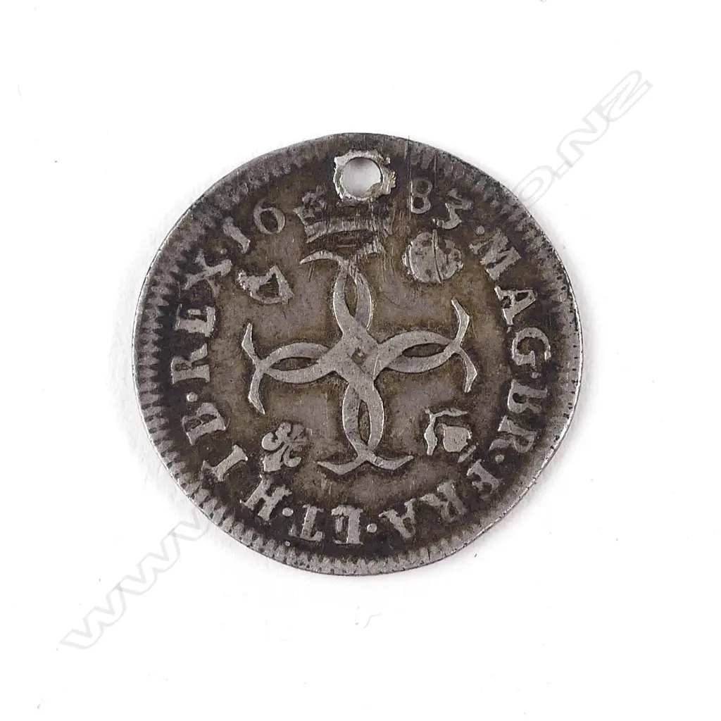 A Charles II silver coin Image 1++