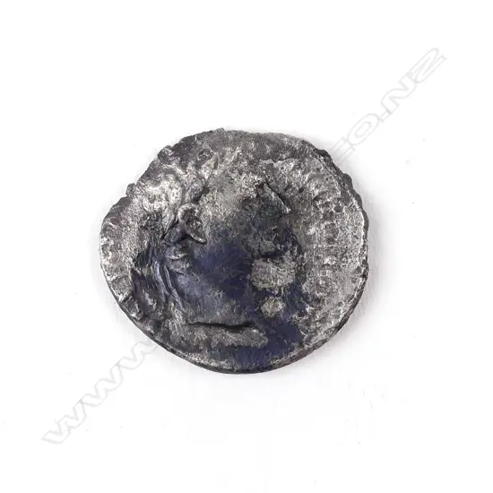 Silver Roman denarius of Tiberius (14 A.D.)