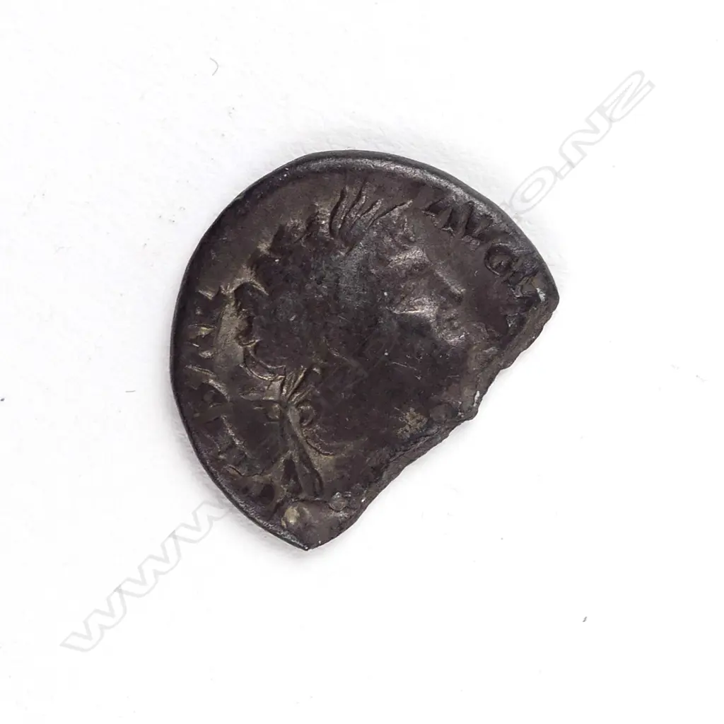 A silver denarius of Emperor Nero Image 1++