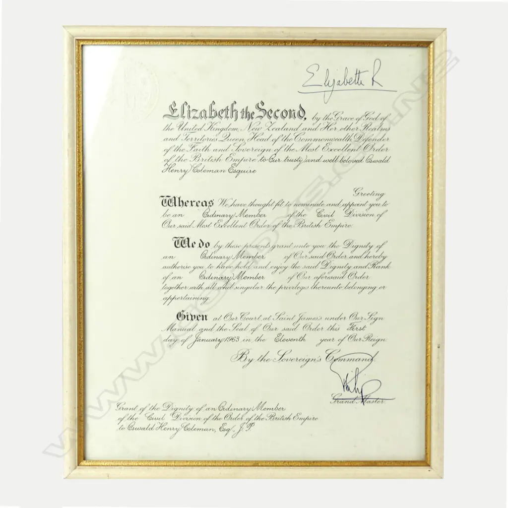 A George VI M.B.E. (Civil) Image 1++