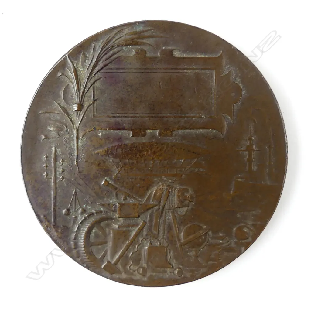 A bronze medallion Image 1++