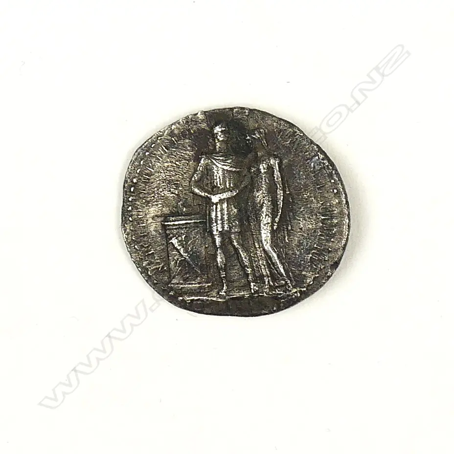 A small silver token celebrating the wedding of Napoleon and Marie Louise Image 1++