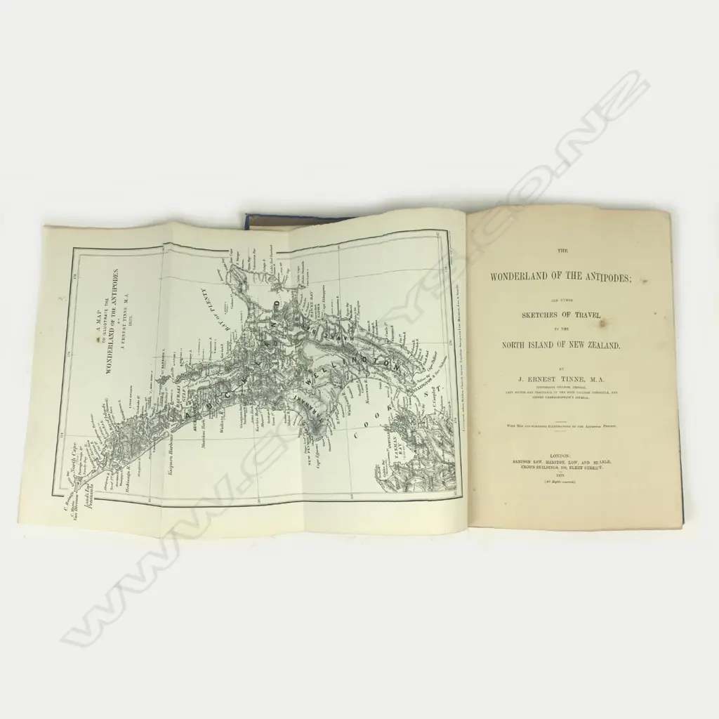 ‘The Wonderland of the Antipodes and other Sketches of Travel in the North Island of New Zealand’ Image 1++